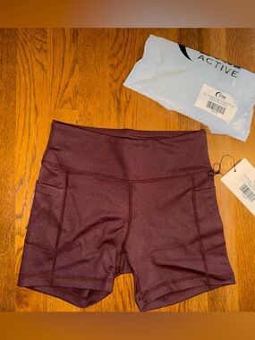 ZYIA dig vibration light n tight hustle shorts XS